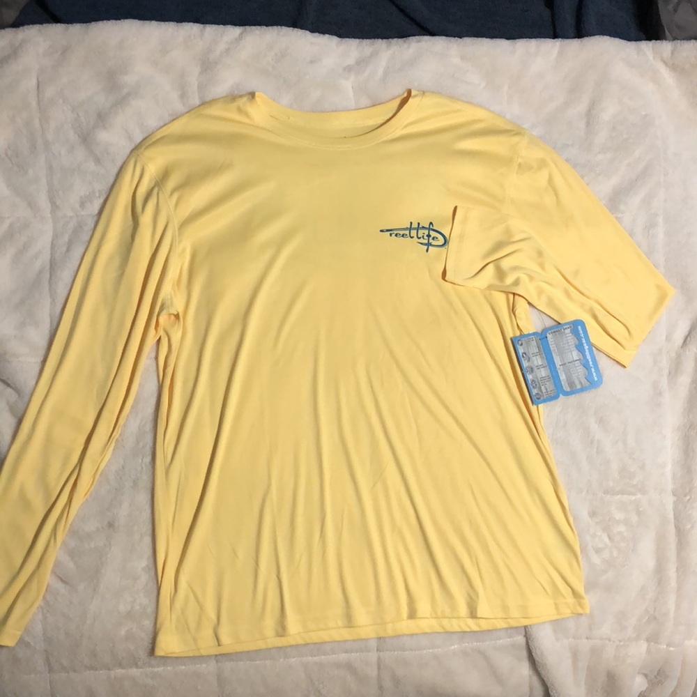 Yellow Reel Life Gear XXL Sunshirt